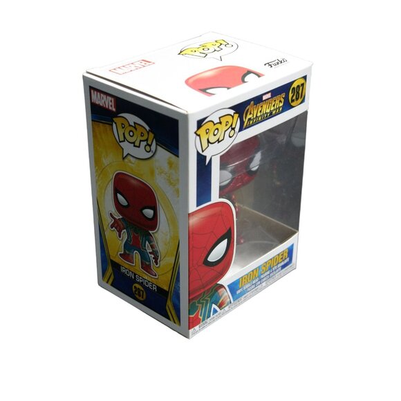 Funko Pop! Marvel Avengers Infinity War Iron Spider Man Bobble-Head 287 - Picture 8 of 10